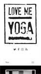 Mobile Screenshot of lovemeyoga.com